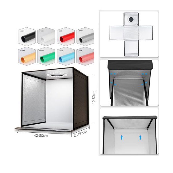 40cm Photography Light Box MSFL40-8 - Image 3