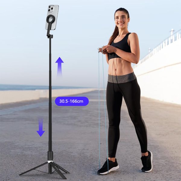 Magnetic Selfie Stick Tripod with Remote M89 - Image 4