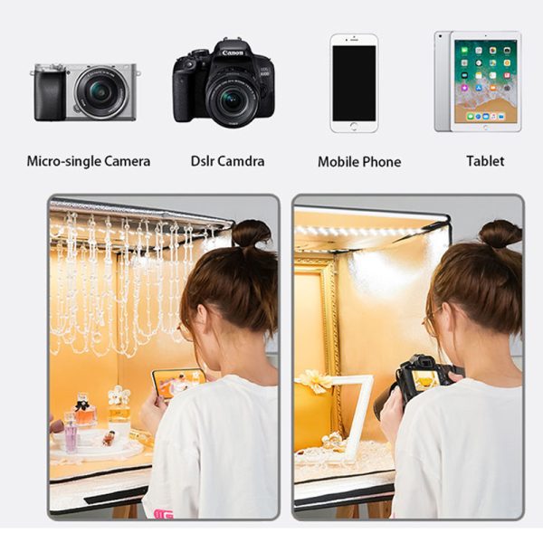 40cm Photography Light Box MSFL40-8 - Image 5