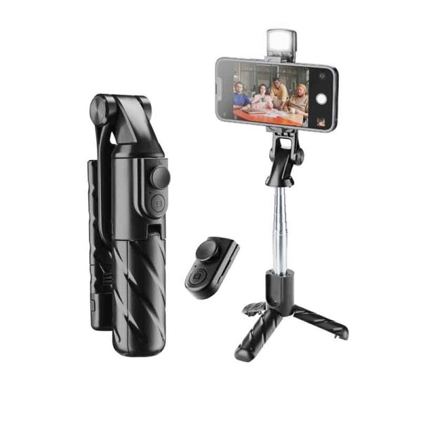 Selfie Stick Tripod with Bluetooth Tiktok Remote Control M10s - Image 2
